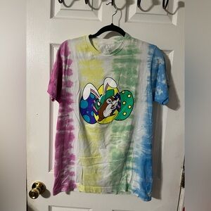 Colorful Tie-Dye Buc-ee's Easter 2023 Tie-Dye
Size:M Shirt with Bunny Design